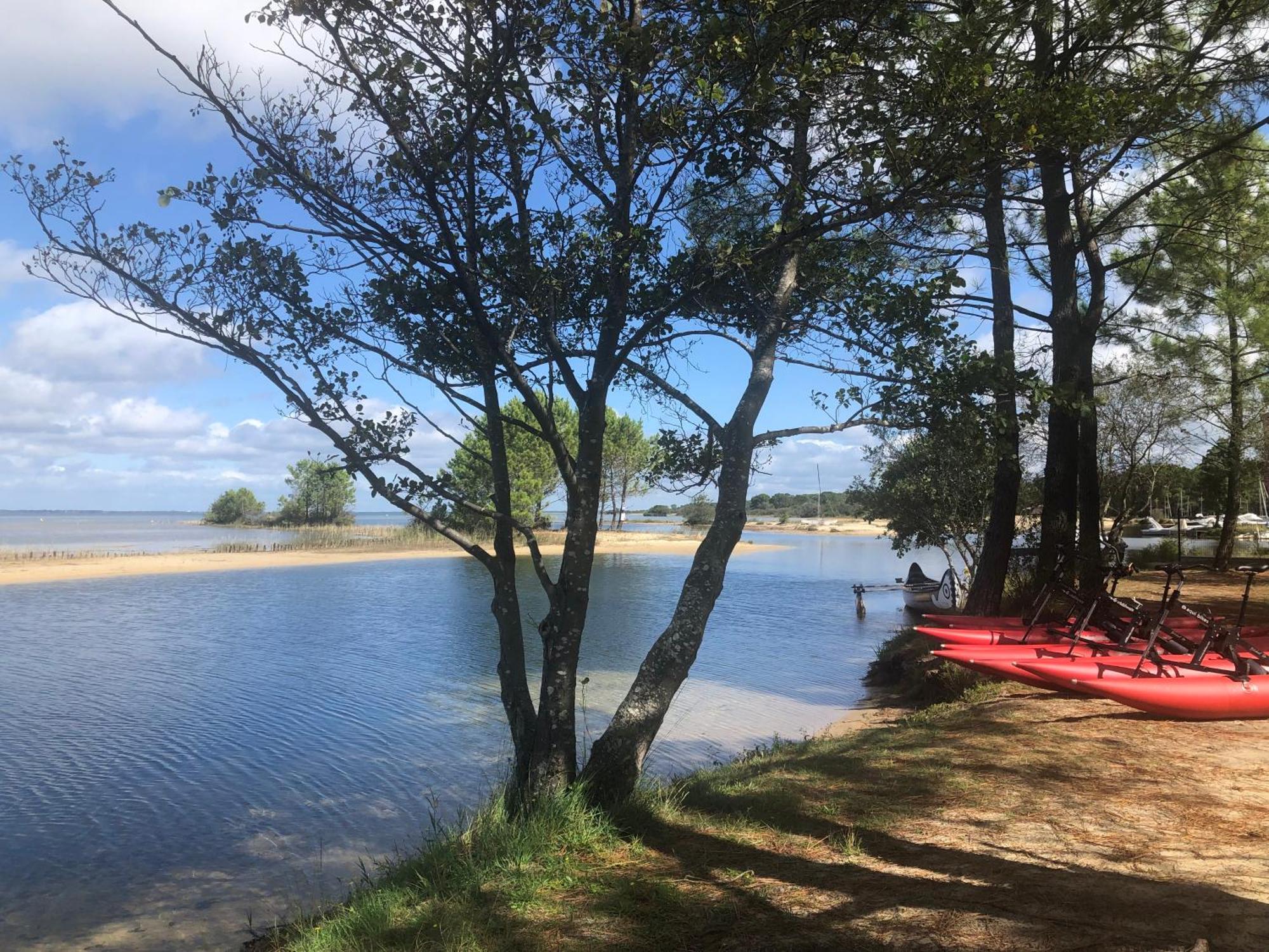 Hotel Cote Et Lac Biscarrosse Eksteriør billede